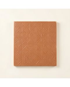 Clay Bend Uninstalled Square Decorative Tile - Terracotta (synthetic illustration; no displayed measurements)