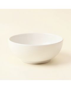 Elm Canyon Dining Bowl - White (synthetic illustration; no displayed measurements)
