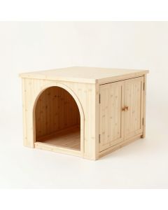 Cedar Crest Empty Furniture-Style Litter Enclosure - Ivory (synthetic illustration; no displayed measurements)