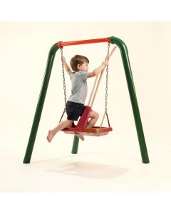 Child Climbing And Rocking Hors Swing Set (synthetic illustration; no displayed measurements)