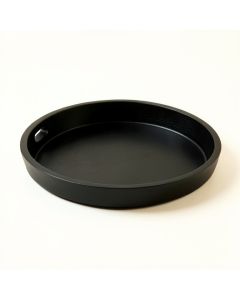 Bay Crest Serving Tray - Black (synthetic illustration; no displayed measurements)