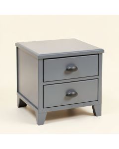 Hollywood Loft 2 Drawer Nightstand (synthetic illustration; no displayed measurements)