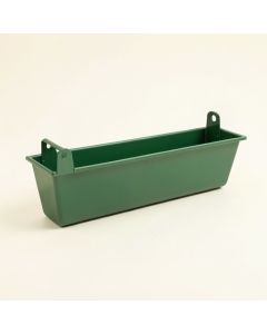 Cove Brook Empty Railing Planter With Integral Brackets - Green (synthetic illustration; no displayed measurements)