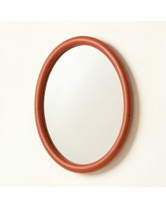 Briar Canyon Framed Wall Mirror - Terracotta (synthetic illustration; no displayed measurements)