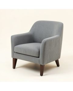 Angeleque Upholstered Parsons Chair In Gray (synthetic illustration; no displayed measurements)