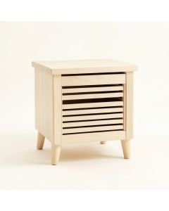 Dune Field Nightstand - Ivory (synthetic illustration; no displayed measurements)