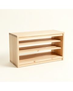 Ash Brook Shoe Storage Bench - Beige (synthetic illustration; no displayed measurements)