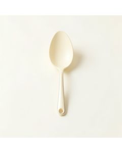 Cedar Crest Cooking Spoon - Ivory (synthetic illustration; no displayed measurements)