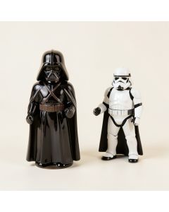 Vandor Llc Star Wars Darth Vader And Storm Trooper Salt And Pepper Shaker Set (synthetic illustration; no displayed measurements)