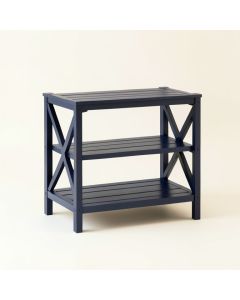 Hill Brook Empty Seed-Starting Shelving Unit Without Lights - Navy (synthetic illustration; no displayed measurements)