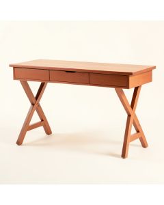 Birch Dale Writing Desk - Terracotta (synthetic illustration; no displayed measurements)