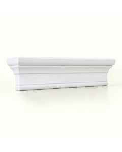 Dublin 8 3/4 '' H X 96 '' W X 8 3/4 '' D Crown Molding (synthetic illustration; no displayed measurements)
