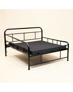 Billyjoe Metal And Upholstered Twin Daybed With Trundle (synthetic illustration; no displayed measurements)