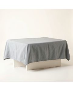 Field Branch Flat Bed Sheet - Gray (synthetic illustration; no displayed measurements)