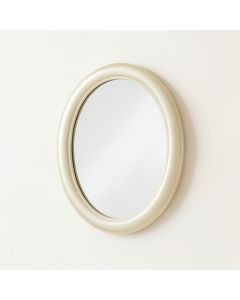 Harbor Crest Framed Wall Mirror - Ivory (synthetic illustration; no displayed measurements)