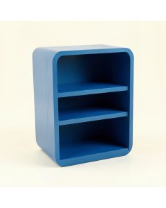 Aspen Bridge Empty Mug-Storage Cabinet Insert - Blue (synthetic illustration; no displayed measurements)