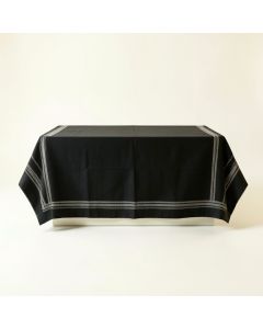 Olive Canyon Flat Bed Sheet - Black (synthetic illustration; no displayed measurements)