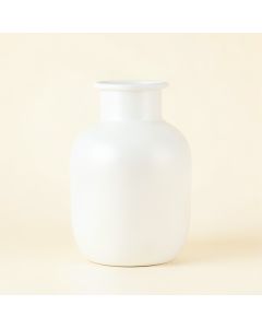 Briar Branch Empty Decorative Vase - White (synthetic illustration; no displayed measurements)