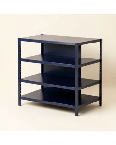 Olive Crest Desktop Shelving Unit - Navy (synthetic illustration; no displayed measurements)