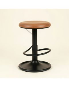 Hisham Swivel Adjustable Height Bar Stool (synthetic illustration; no displayed measurements)