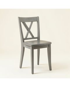 Dawn Bend Dining Chair - Gray (synthetic illustration; no displayed measurements)