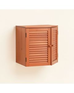 Elm Dell Wall-Mounted Laundry Cabinet - Terracotta (synthetic illustration; no displayed measurements)