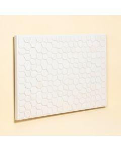 Rama 14 '' X 16 '' Porcelain Honeycomb Mosaic Wall & Floor Tile (synthetic illustration; no displayed measurements)