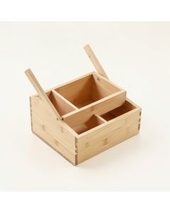 Alder Bridge Empty Coffee-Station Organizer - Beige (synthetic illustration; no displayed measurements)