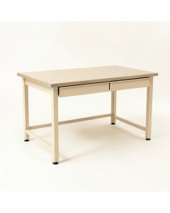 Sage Edge Empty Workshop Workbench - Beige (synthetic illustration; no displayed measurements)