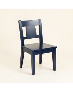 Juniper Bend Small Chair - Navy (synthetic illustration; no displayed measurements)