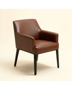 Aki Upholstered Metal Side Chair (synthetic illustration; no displayed measurements)