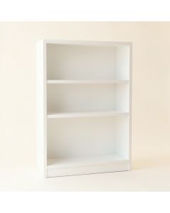 Linden Brook Freestanding Bookcase - White (synthetic illustration; no displayed measurements)