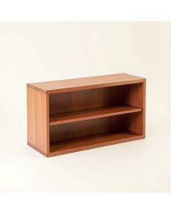 Wren Branch Low Bookcase - Terracotta (synthetic illustration; no displayed measurements)