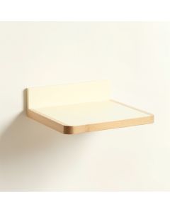 Ash Canyon Wall-Mounted Cat Perch - Ivory (synthetic illustration; no displayed measurements)