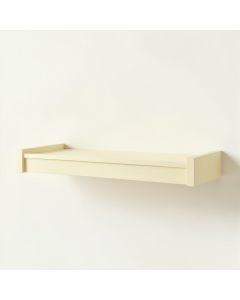 Dawn Bluff Wall-Mounted Shelf - Cream (synthetic illustration; no displayed measurements)