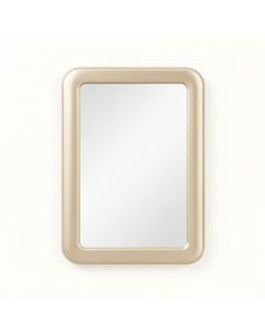 Birch Branch Framed Wall Mirror - Beige (synthetic illustration; no displayed measurements)