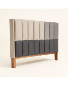 Austwell Upholstered Panel Headboard (synthetic illustration; no displayed measurements)