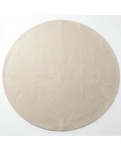 Hill Bend Round Area Rug - Beige (synthetic illustration; no displayed measurements)