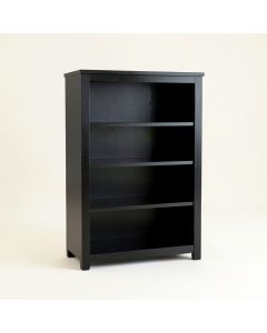 Moss Field Freestanding Bookcase - Black (synthetic illustration; no displayed measurements)