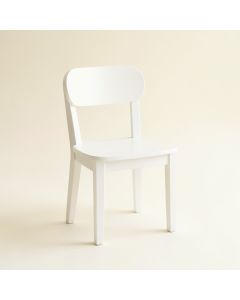 Shore Bend Small Chair - White (synthetic illustration; no displayed measurements)