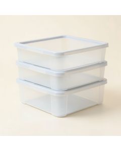 Wayfair Basics Stackable Storage Drawers (synthetic illustration; no displayed measurements)