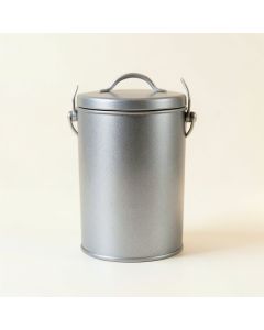 Olive Bridge Storage Canister With Lid - Gray (synthetic illustration; no displayed measurements)