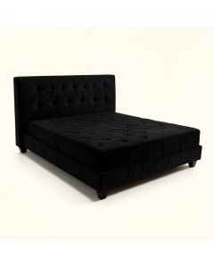Kugler Tufted Upholstered Low Profile Platform Bed (synthetic illustration; no displayed measurements)