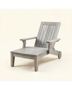 Moss Brook Outdoor Lounge Chair - Gray (synthetic illustration; no displayed measurements)