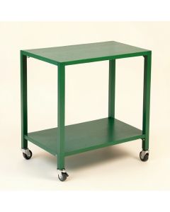 Meadow Bend Empty Rolling Workshop Cart - Green (synthetic illustration; no displayed measurements)