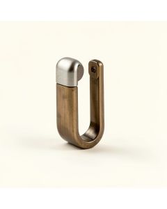 Double Roller Shower Curtain Hook (synthetic illustration; no displayed measurements)