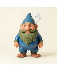 Gnome Smoking ( Hi-Line Exclusive ) In , Gnome Smoking (synthetic illustration; no displayed measurements)