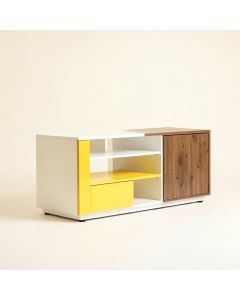 Allegra Tv Stand For Tvs Up To 60 '' (synthetic illustration; no displayed measurements)