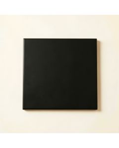 Maple Crest Uninstalled Square Decorative Tile - Black (synthetic illustration; no displayed measurements)