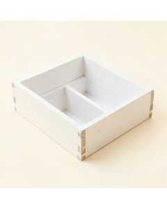 Willow Bluff Empty Pantry Drawer Organizer Insert - White (synthetic illustration; no displayed measurements)